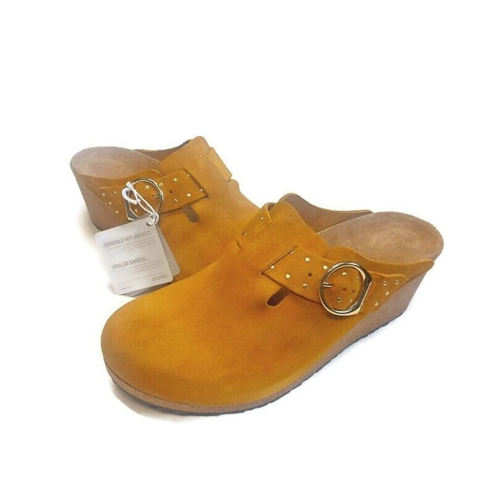 Papillio By Birkenstock Fanny Ring-Buckle Clog Sandal NARROW Fit Size 10-10.5 - Picture 5 of 10